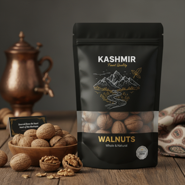 Organic Kashmiri Walnuts – 1kg Family Pack
